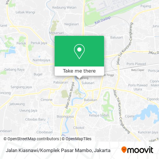 Jalan Kiasnawi / Komplek Pasar Mambo map