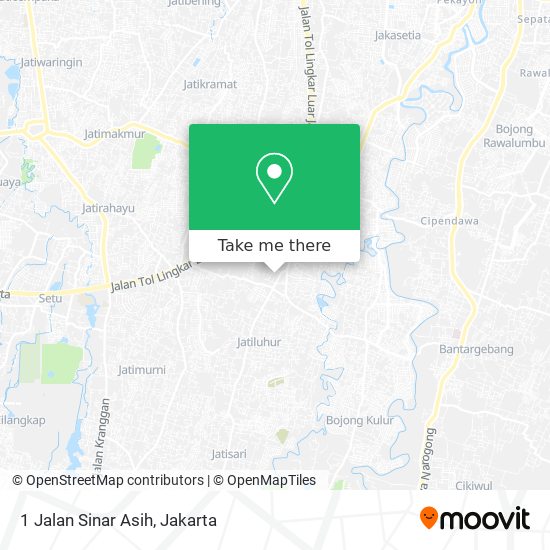 1 Jalan Sinar Asih map