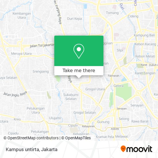 Kampus untirta map