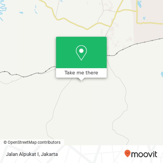 Jalan Alpukat I map