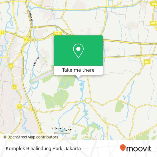 Komplek Binalindung Park map