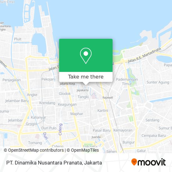 PT. Dinamika Nusantara Pranata map