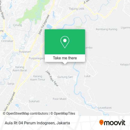 Aula Rt 04 Perum Indogreen map