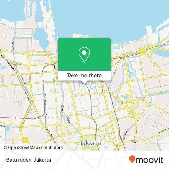 Batu raden map