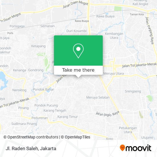 Jl. Raden Saleh map