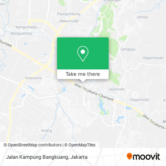 Jalan Kampung Bangkuang map