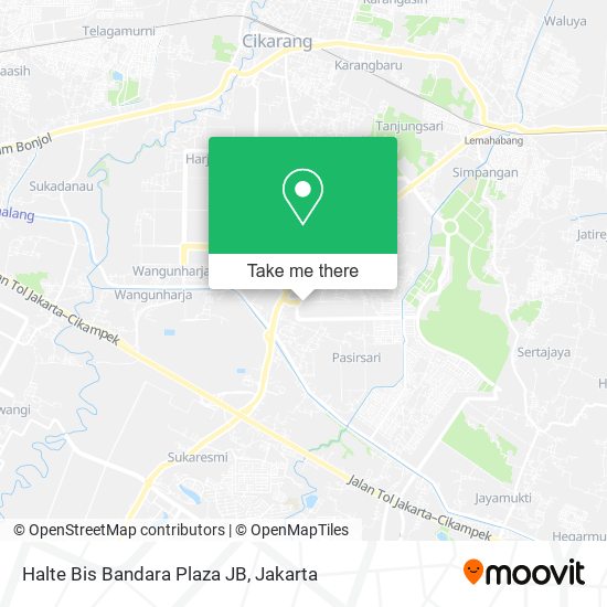 Halte Bis Bandara Plaza JB map