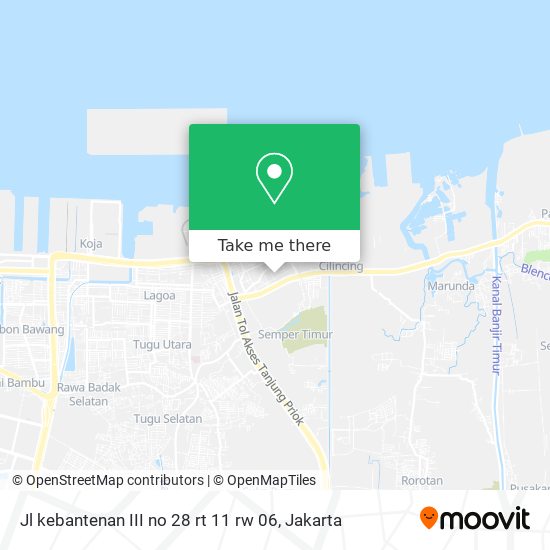 Jl kebantenan III no 28 rt 11 rw 06 map