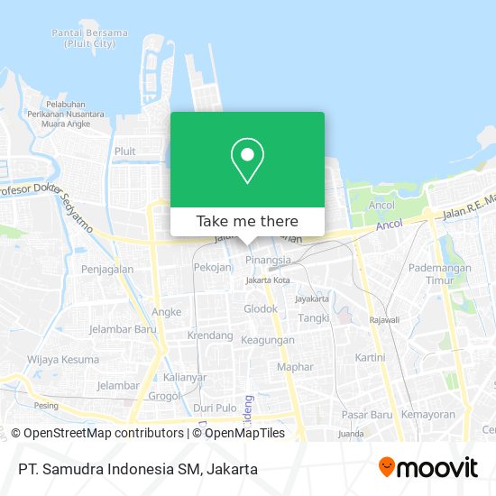 PT. Samudra Indonesia SM map