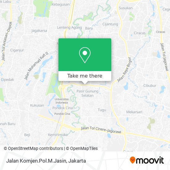 Jalan Komjen.Pol.M.Jasin map