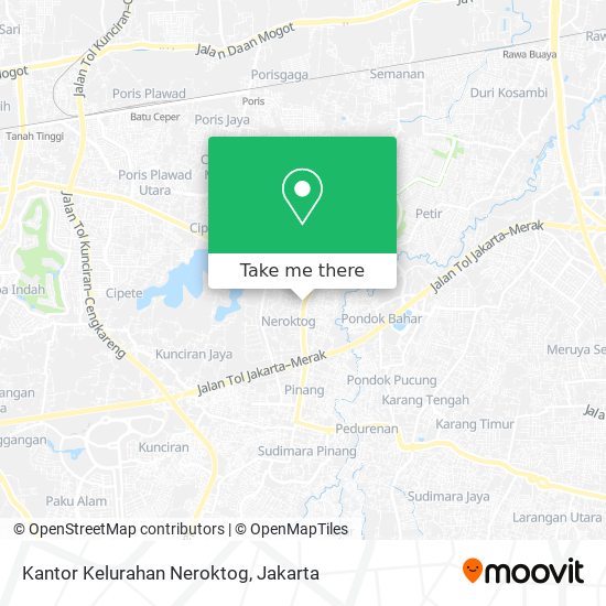 Kantor Kelurahan Neroktog map