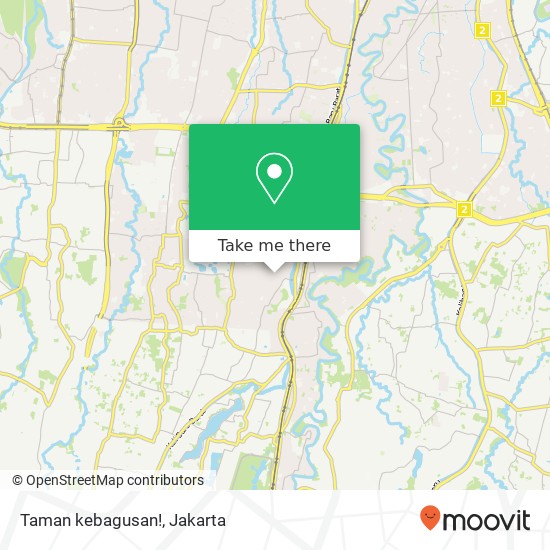 Taman kebagusan! map