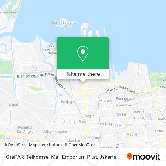 GraPARI Telkomsel Mall Emporium Pluit map