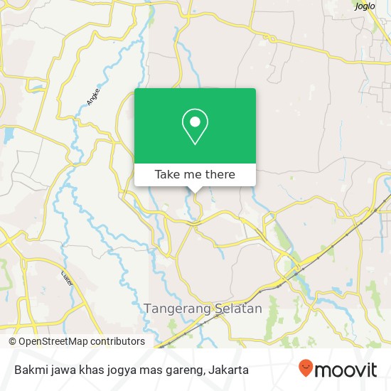 Bakmi jawa khas jogya mas gareng map