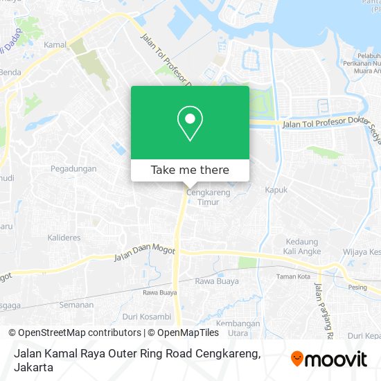 Jalan Kamal Raya Outer Ring Road Cengkareng map