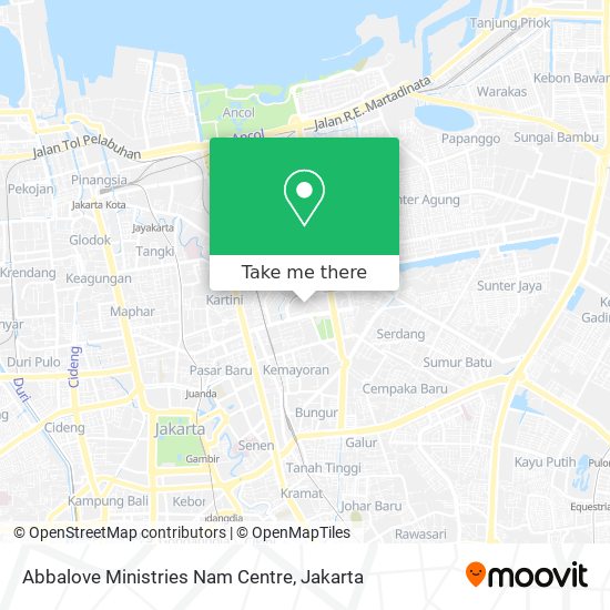 Abbalove Ministries Nam Centre map