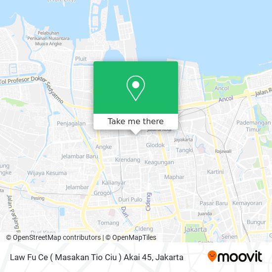 Law Fu Ce ( Masakan Tio Ciu ) Akai 45 map