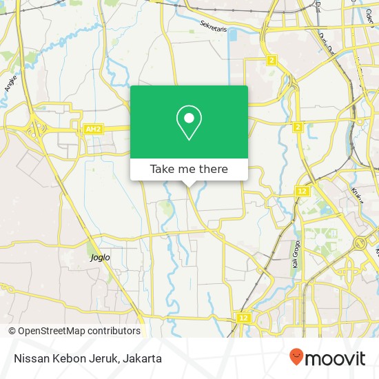 Nissan Kebon Jeruk map