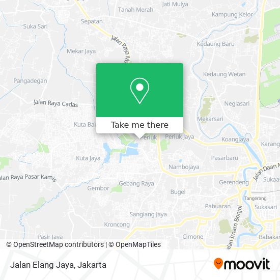 Jalan Elang Jaya map