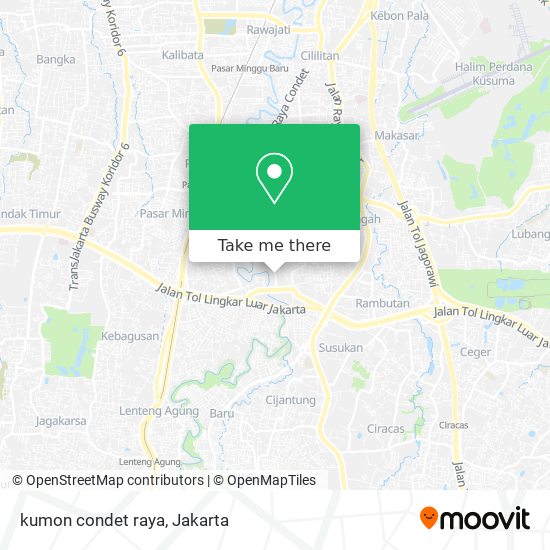 kumon condet raya map