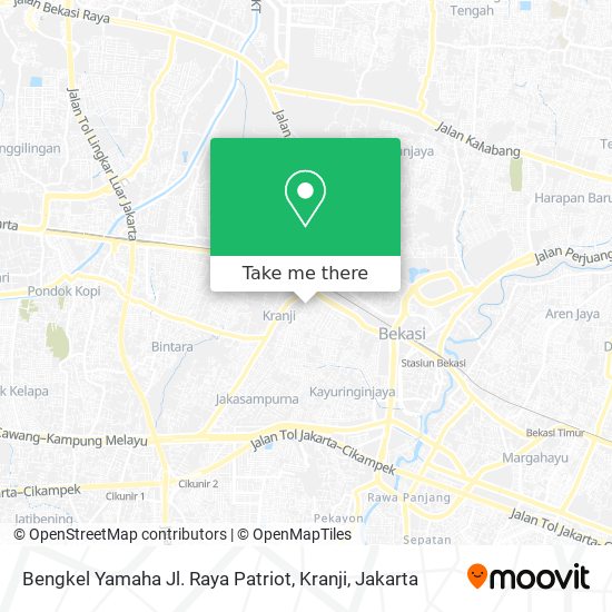 Bengkel Yamaha Jl. Raya Patriot, Kranji map