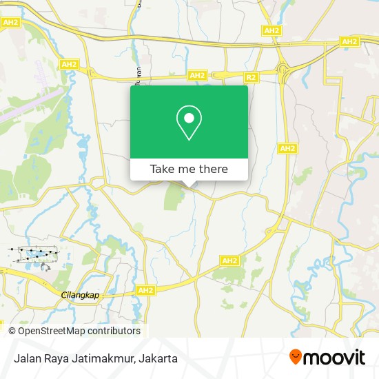Jalan Raya Jatimakmur map