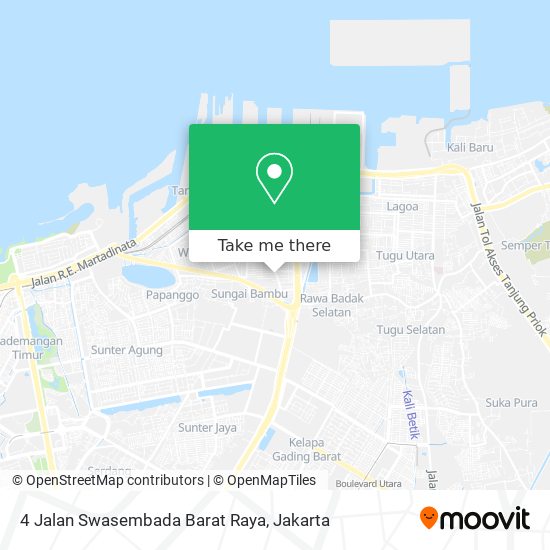 4 Jalan Swasembada Barat Raya map