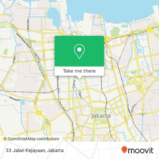 33 Jalan Kejayaan map