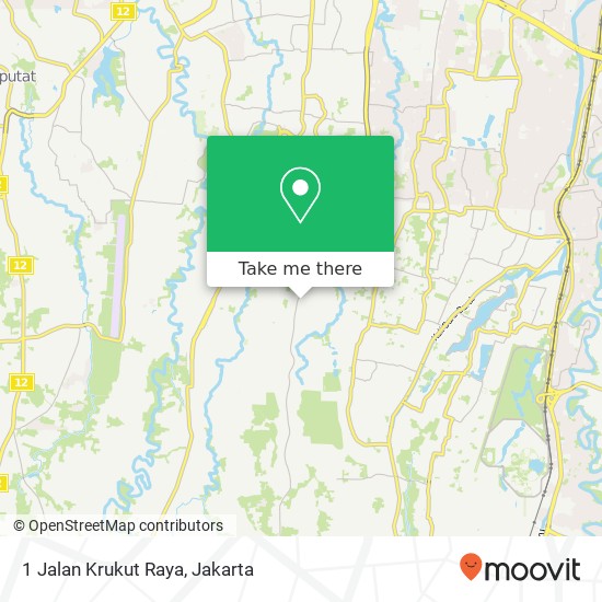 1 Jalan Krukut Raya map