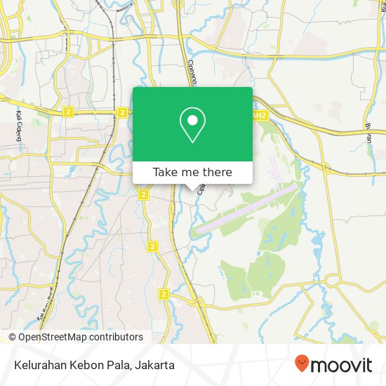 Kelurahan Kebon Pala map