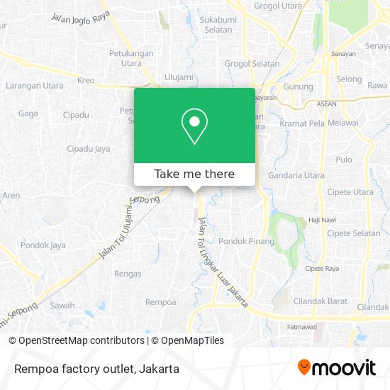 Rempoa factory outlet map