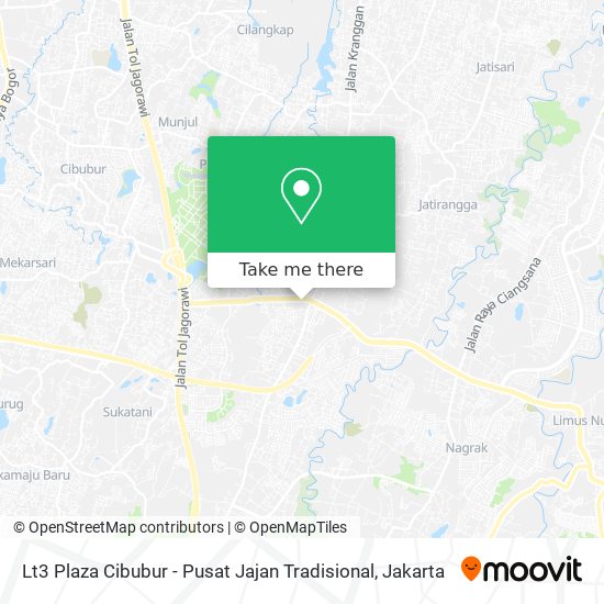Lt3 Plaza Cibubur - Pusat Jajan Tradisional map