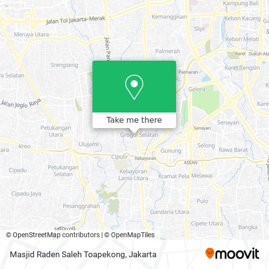 Masjid Raden Saleh Toapekong map