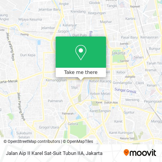 Jalan Aip II Karel Sat-Suit Tubun IIA map