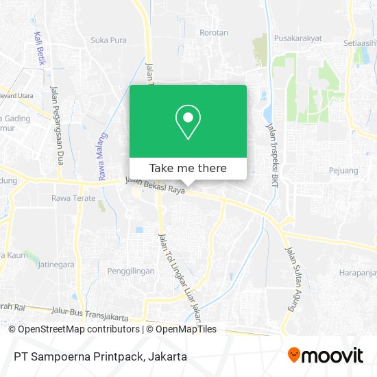 PT Sampoerna Printpack map