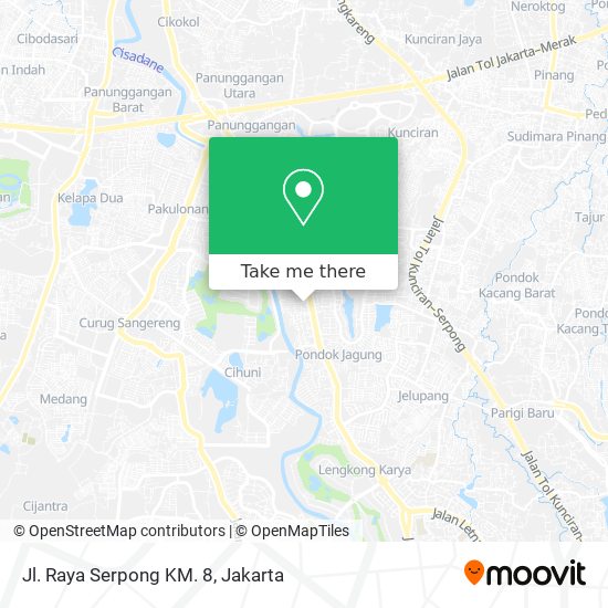 Jl. Raya Serpong KM. 8 map