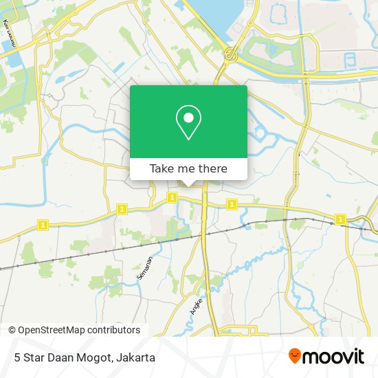 5 Star Daan Mogot map