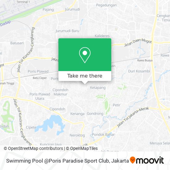 Swimming Pool @Poris Paradise Sport Club map