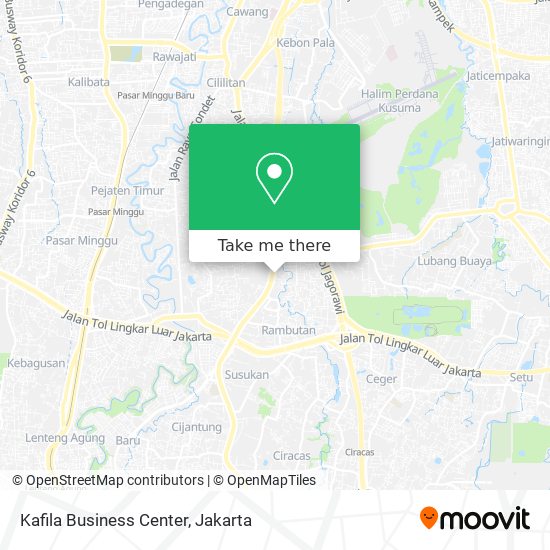 Kafila Business Center map