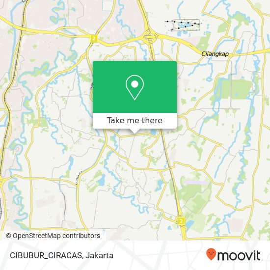 CIBUBUR_CIRACAS map