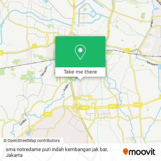 sma notredame puri indah kembangan jak bar map