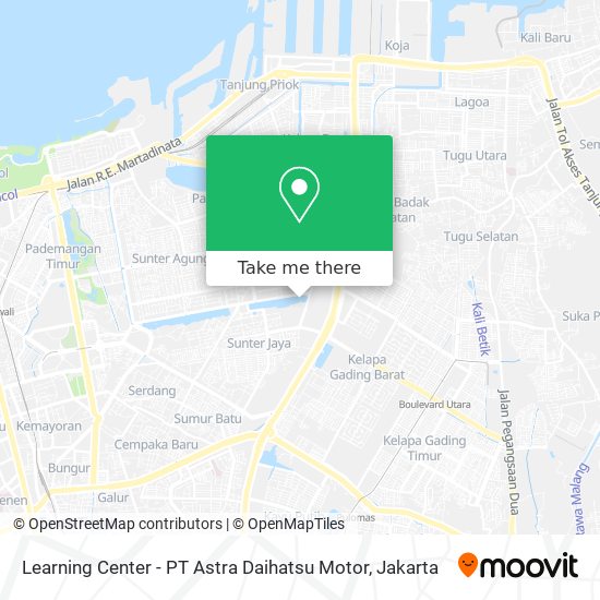 Learning Center - PT Astra Daihatsu Motor map
