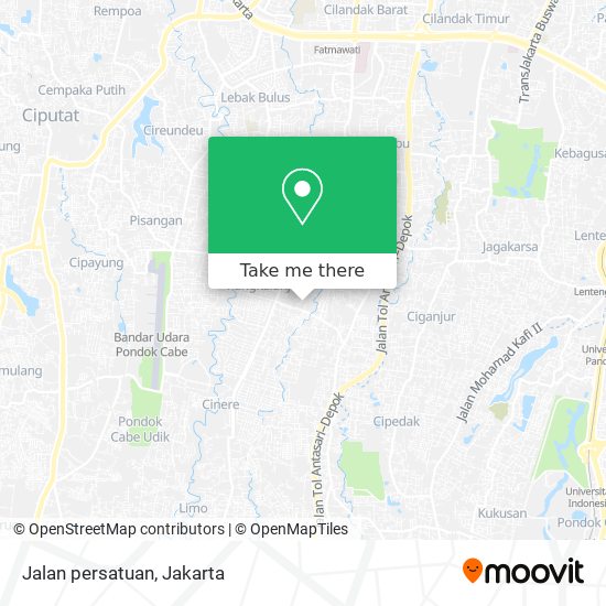 Jalan persatuan map