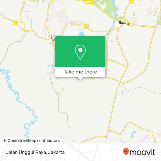 Jalan Unggul Raya map