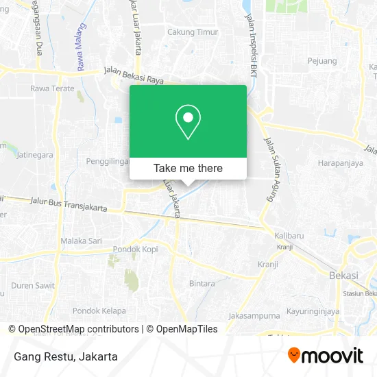 Gang Restu map