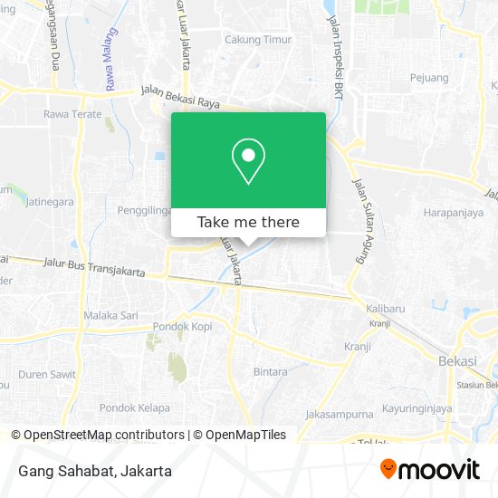 Gang Sahabat map