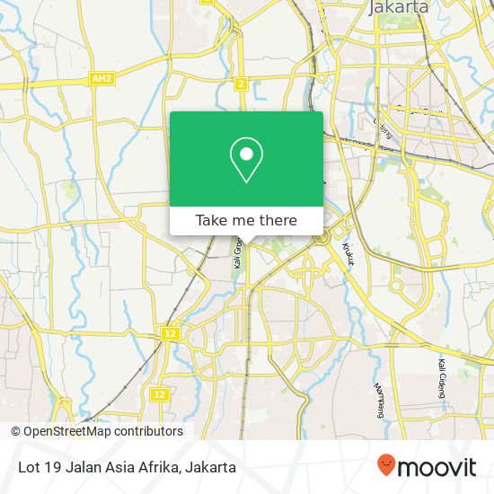 Lot 19 Jalan Asia Afrika map