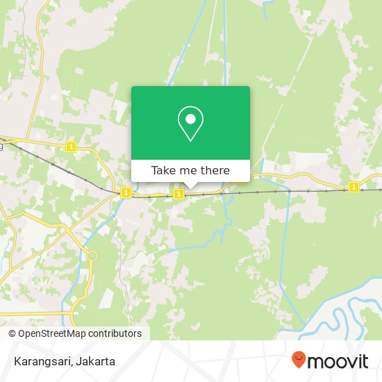 Karangsari map