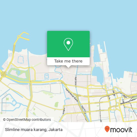 Slimline muara karang map