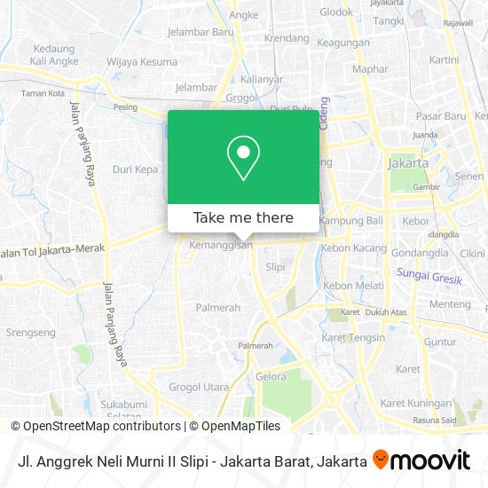 Jl. Anggrek Neli Murni II Slipi - Jakarta Barat map